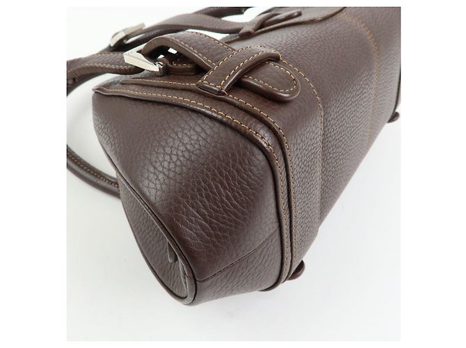 Borsa a mano in pelle Senda LOEWE Dark Brown - vista 14