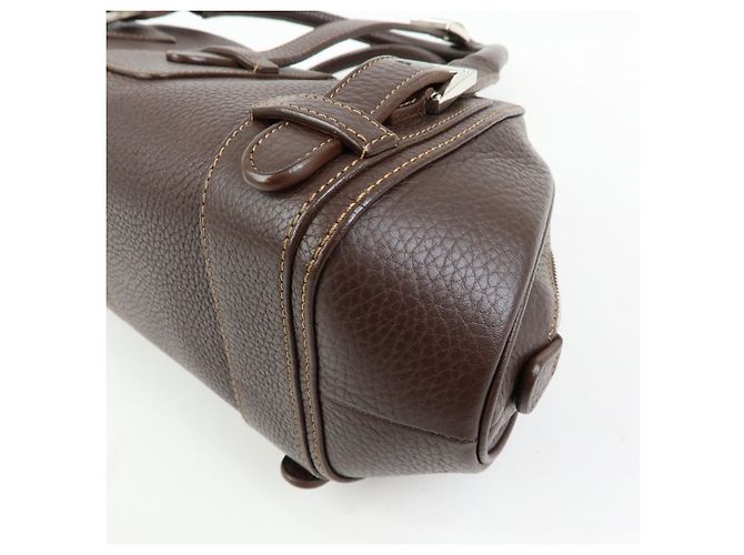Borsa a mano in pelle Senda LOEWE Dark Brown - vista 15