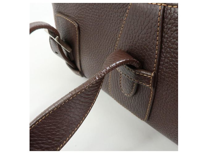 Borsa a mano in pelle Senda LOEWE Dark Brown - vista 20