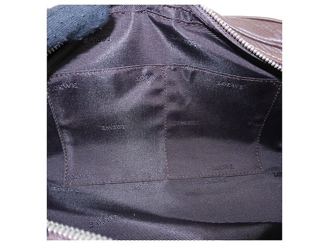 Borsa a mano in pelle Senda LOEWE Dark Brown - vista 23