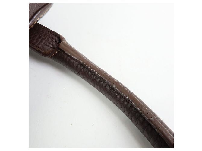 Borsa a mano in pelle Senda LOEWE Dark Brown - vista 9