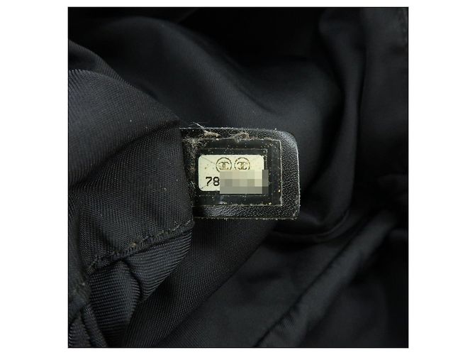 CHANEL New Travel Line Borsa briefcase in nylon e pelle Nera A15974 - vista 22