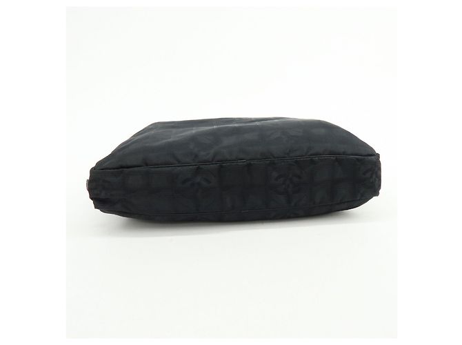 CHANEL New Travel Line Borsa briefcase in nylon e pelle Nera A15974 - vista 5