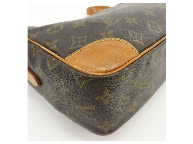 Borsa a tracolla Louis Vuitton Monogram Trocadero 27 Marrone M51274 - vista 12