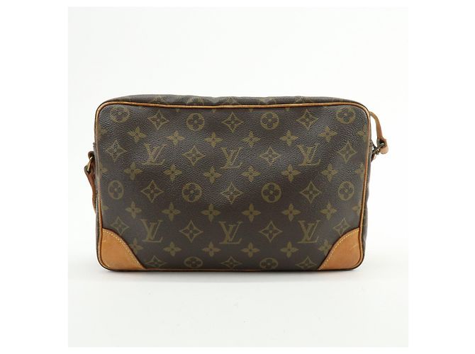 Borsa a tracolla Louis Vuitton Monogram Trocadero 27 Marrone M51274 - vista 2