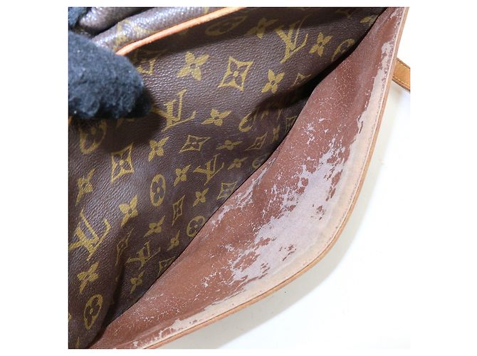 Borsa a tracolla Louis Vuitton Monogram Trocadero 27 Marrone M51274 - vista 22