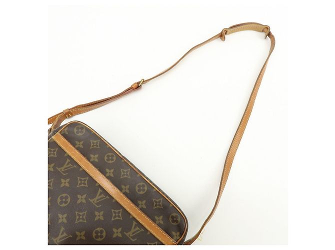 Borsa a tracolla Louis Vuitton Monogram Trocadero 27 Marrone M51274 - vista 6