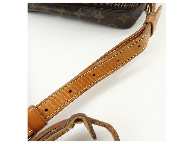 Borsa a tracolla Louis Vuitton Monogram Trocadero 27 Marrone M51274 - vista 9