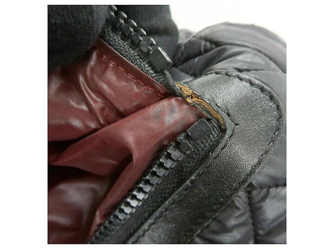 Borsa a mano Boston CHANEL COCO COCOON in nylon e pelle Nera A47205 - vista 14