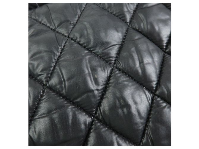 Borsa a mano Boston CHANEL COCO COCOON in nylon e pelle Nera A47205 - vista 16