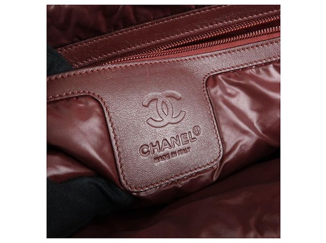 Borsa a mano Boston CHANEL COCO COCOON in nylon e pelle Nera A47205 - vista 21