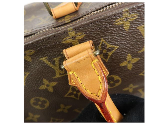 Louis Vuitton Monogram Speedy 40 Borsa a Mano Boston Bag Brown M41522 - vista 12