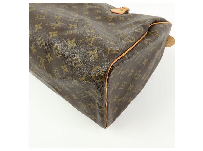 Louis Vuitton Monogram Speedy 40 Borsa a Mano Boston Bag Brown M41522 - vista 16