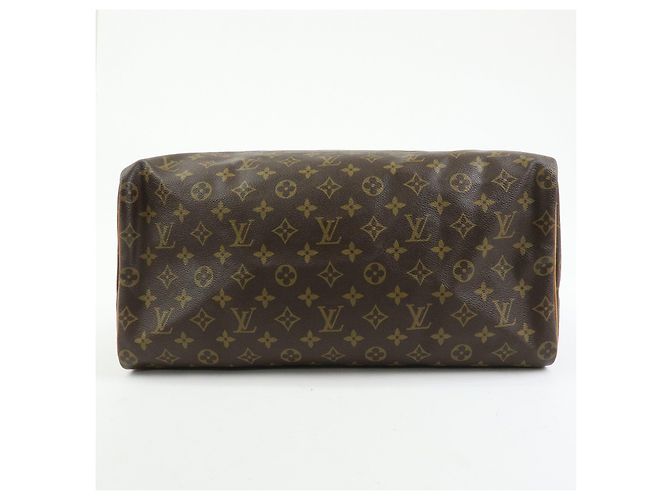 Louis Vuitton Monogram Speedy 40 Borsa a Mano Boston Bag Brown M41522 - vista 5