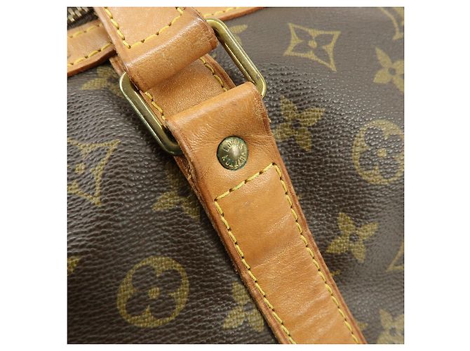 Louis Vuitton Monogram Sac Souple 55 Boston Bag Brown M41622 - vista 10