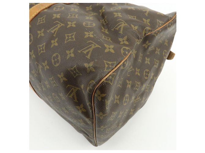 Louis Vuitton Monogram Sac Souple 55 Boston Bag Brown M41622 - vista 13