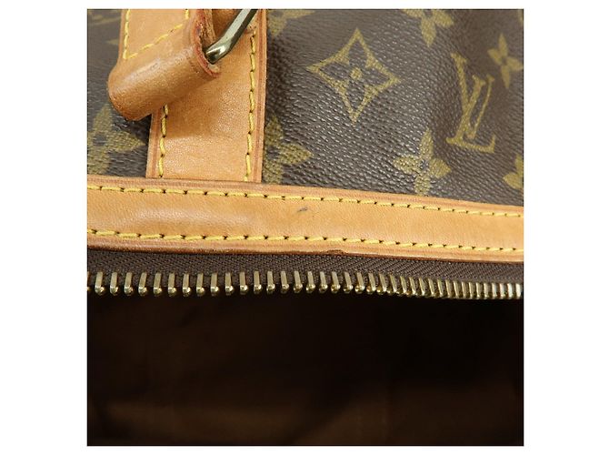Louis Vuitton Monogram Sac Souple 55 Boston Bag Brown M41622 - vista 19