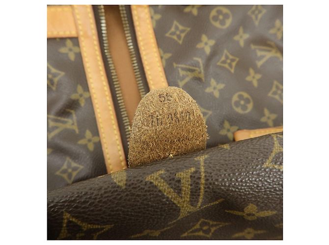 Louis Vuitton Monogram Sac Souple 55 Boston Bag Brown M41622 - vista 24