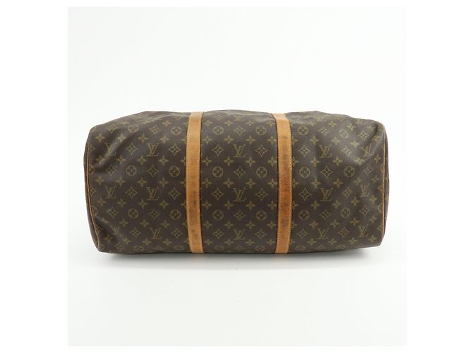 Louis Vuitton Monogram Sac Souple 55 Boston Bag Brown M41622 - vista 5