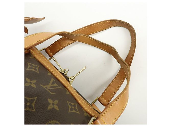 Louis Vuitton Monogram Sac Souple 55 Boston Bag Brown M41622 - vista 6