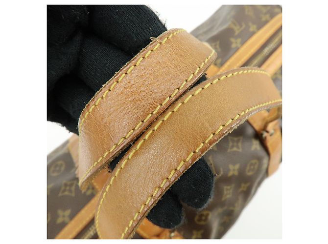 Louis Vuitton Monogram Sac Souple 55 Boston Bag Brown M41622 - vista 7