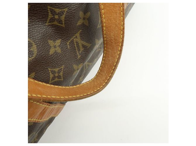 Louis Vuitton Monogram Sac Souple 55 Boston Bag Brown M41622 - vista 9