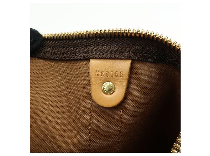 Louis Vuitton Monogram Keep All Bandouliere 50 Borsa Boston Marrone M41416 - vista 24