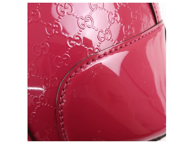 GUCCI Gucci Nice Microguccissima Patent Leather 2Way Bag Pink 309617 - vista 18