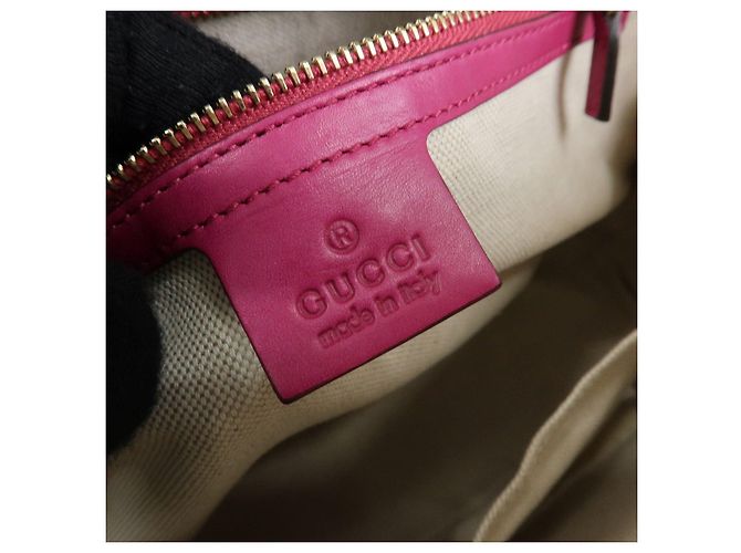 GUCCI Gucci Nice Microguccissima Patent Leather 2Way Bag Pink 309617 - vista 22
