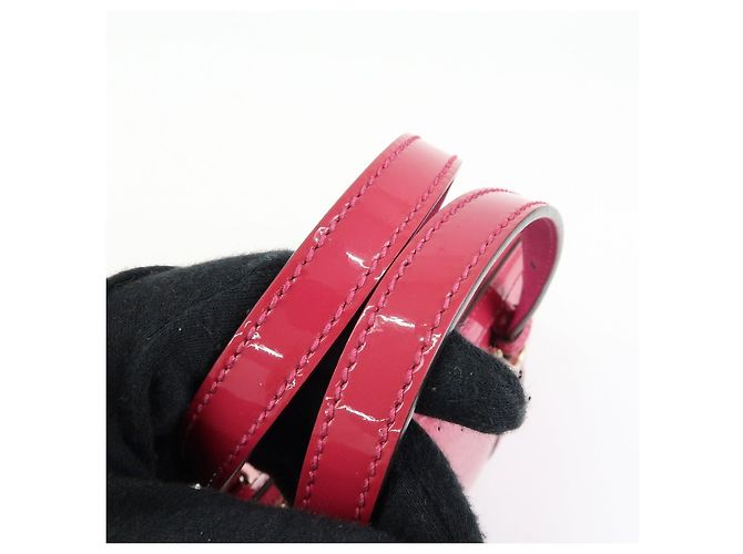 GUCCI Gucci Nice Microguccissima Patent Leather 2Way Bag Pink 309617 - vista 7
