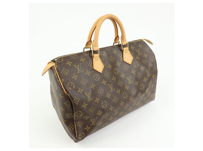 Louis Vuitton Monogram Speedy 35 Boston Bag Hand Bag M41524 - vista 4