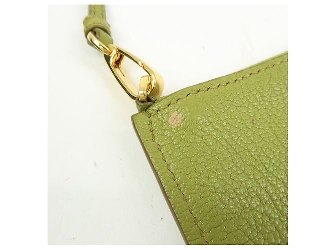Borsa a tracolla e borsa a mano in pelle Madras con logo MIU MIU Verde - vista 16