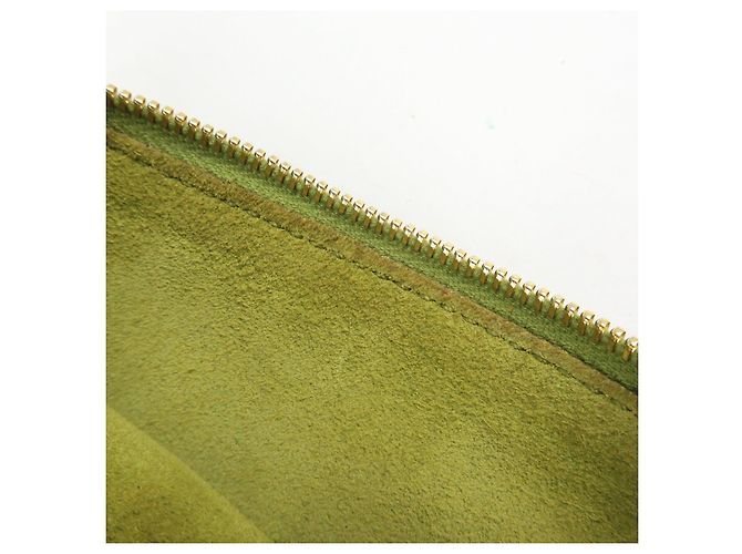 Borsa a tracolla e borsa a mano in pelle Madras con logo MIU MIU Verde - vista 23