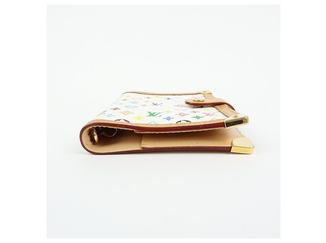 Louis Vuitton Monogram Multicolor Agenda PM Planner Cover Blanc R20896 - vista 5