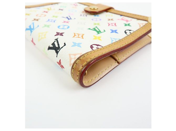 Louis Vuitton Monogram Multicolor Agenda PM Planner Cover Blanc R20896 - vista 6