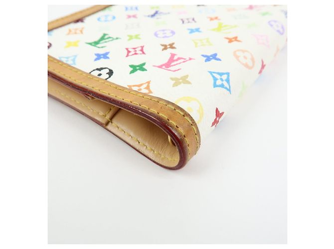 Louis Vuitton Monogram Multicolor Agenda PM Planner Cover Blanc R20896 - vista 9