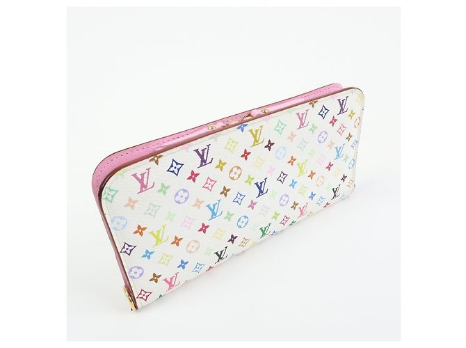 Louis Vuitton Monogram Portefeuille Insolite Long Wallet Blanc M93751 - vista 4