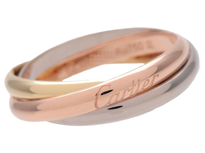 Cartier Trinity Ring SM K18 750YG/WG/PG #62 US10 EU62 HK22 - Ansicht 5