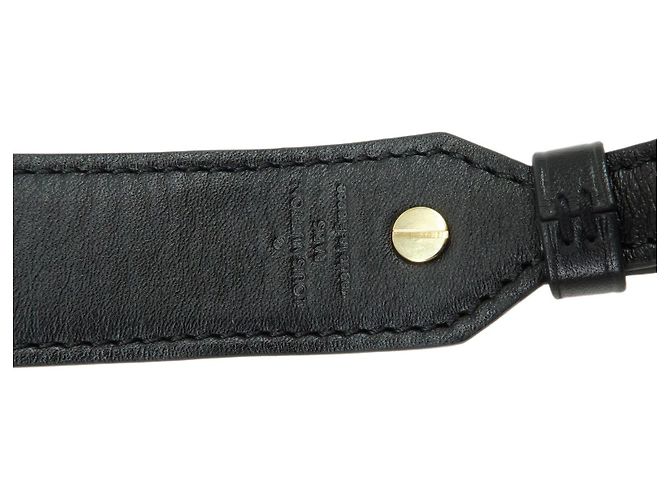 Louis Vuitton Monogram Reverse Canvas Leather Shoulder Strap XL J02371 - vista 10