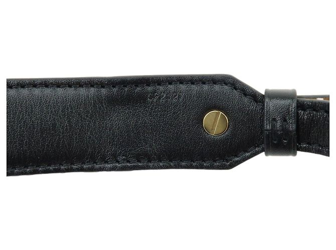 Louis Vuitton Monogram Reverse Canvas Leather Shoulder Strap XL J02371 - vista 11