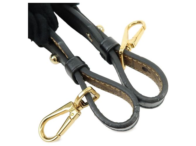 Louis Vuitton Monogram Reverse Canvas Leather Shoulder Strap XL J02371 - vista 6