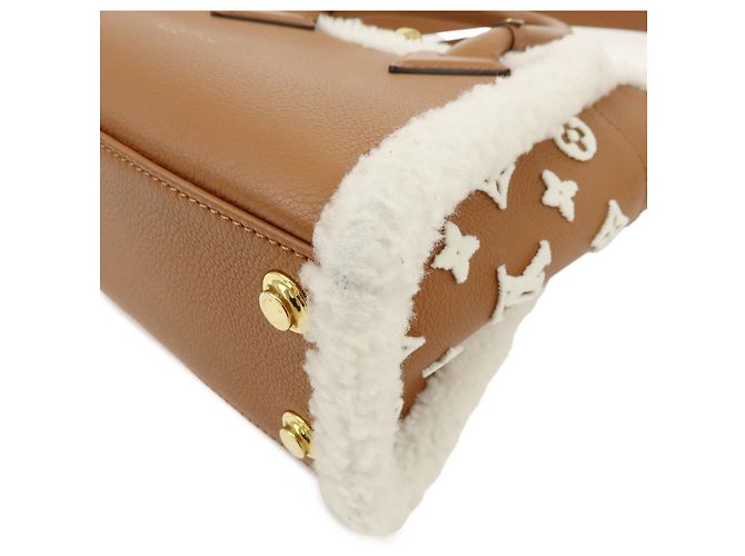 Louis Vuitton Monogram Tuffetage OnMySide PM Shearling 2Way Bag M58918 - vista 6