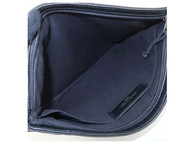 BALENCIAGA Pochette in pelle Graffiti Nero Multicolor 459745 - vista 17