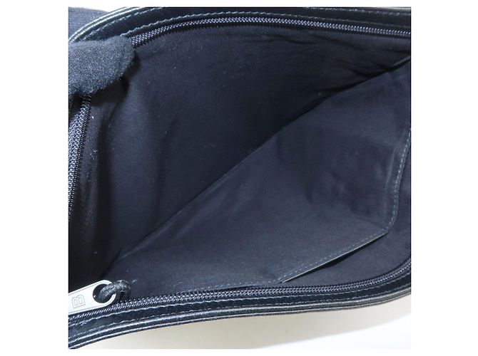 BALENCIAGA Pochette in pelle Graffiti Nero Multicolor 459745 - vista 18