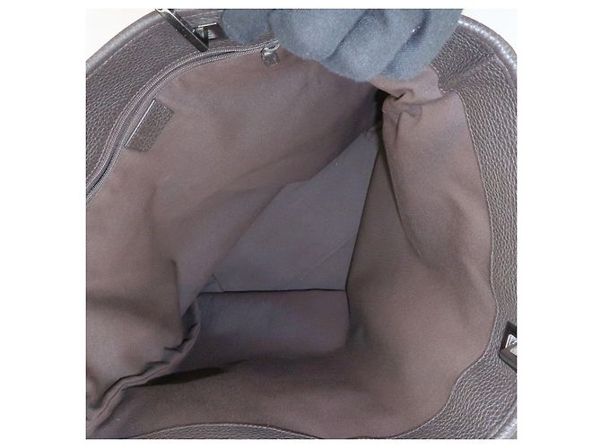 GUCCI Borsa Tote in Nylon e Pelle GG Borsa a Spalla Marrone 269123 - vista 20