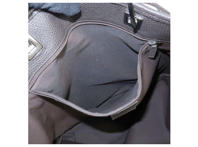 GUCCI Borsa Tote in Nylon e Pelle GG Borsa a Spalla Marrone 269123 - vista 21