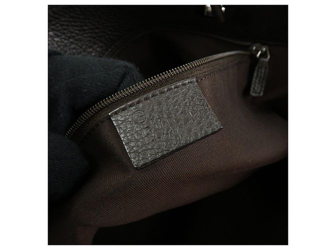 GUCCI Borsa Tote in Nylon e Pelle GG Borsa a Spalla Marrone 269123 - vista 22