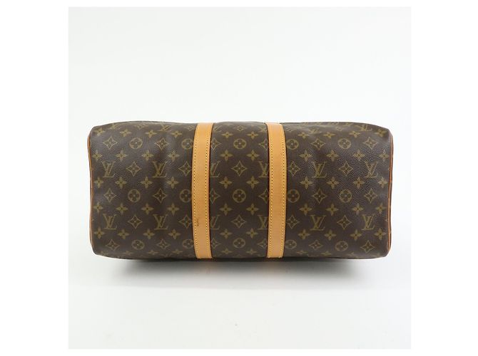 Louis Vuitton Monogram Keep All 45 Boston Bag Brown M41428 - vista 5