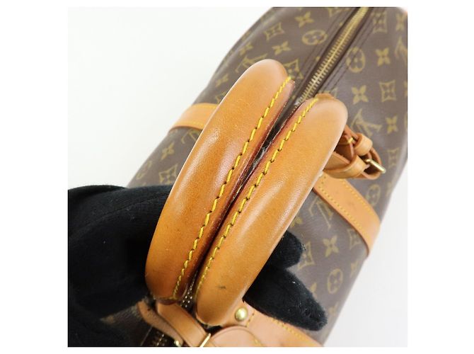 Louis Vuitton Monogram Keep All 45 Boston Bag Brown M41428 - vista 7