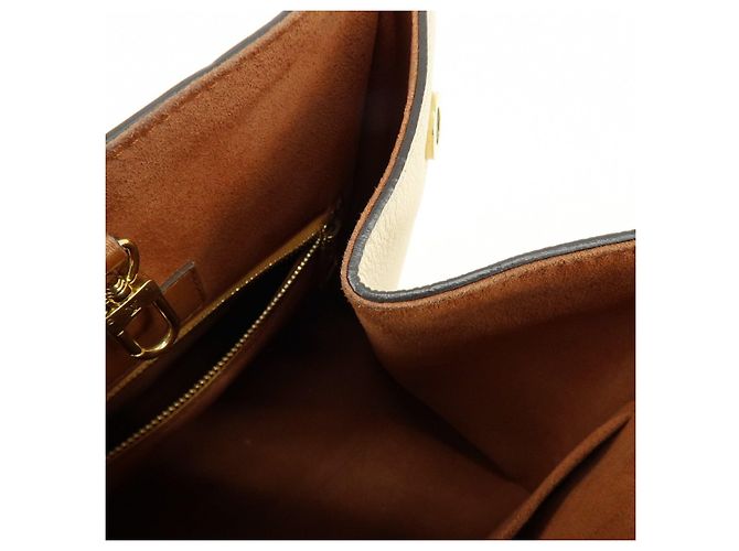 Louis Vuitton Monogram Fold Tote PM 2Way Bag Cerise Creme Noir M45389 - vista 20